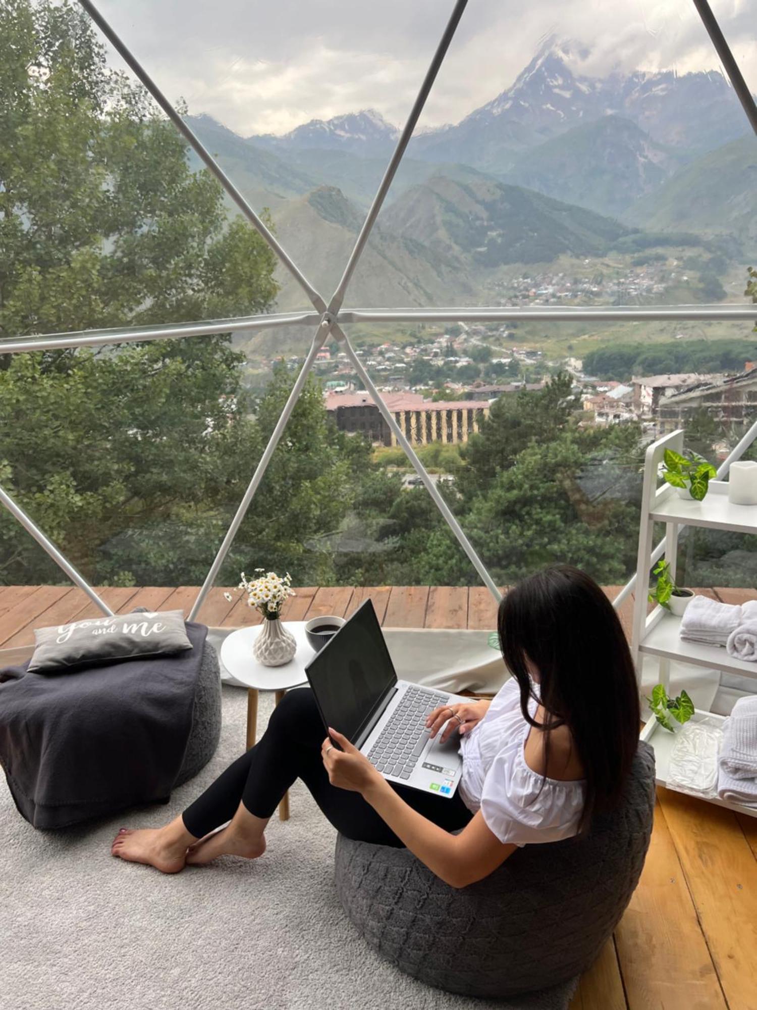Hotel Elia Glamping Stepancminda Zewnętrze zdjęcie